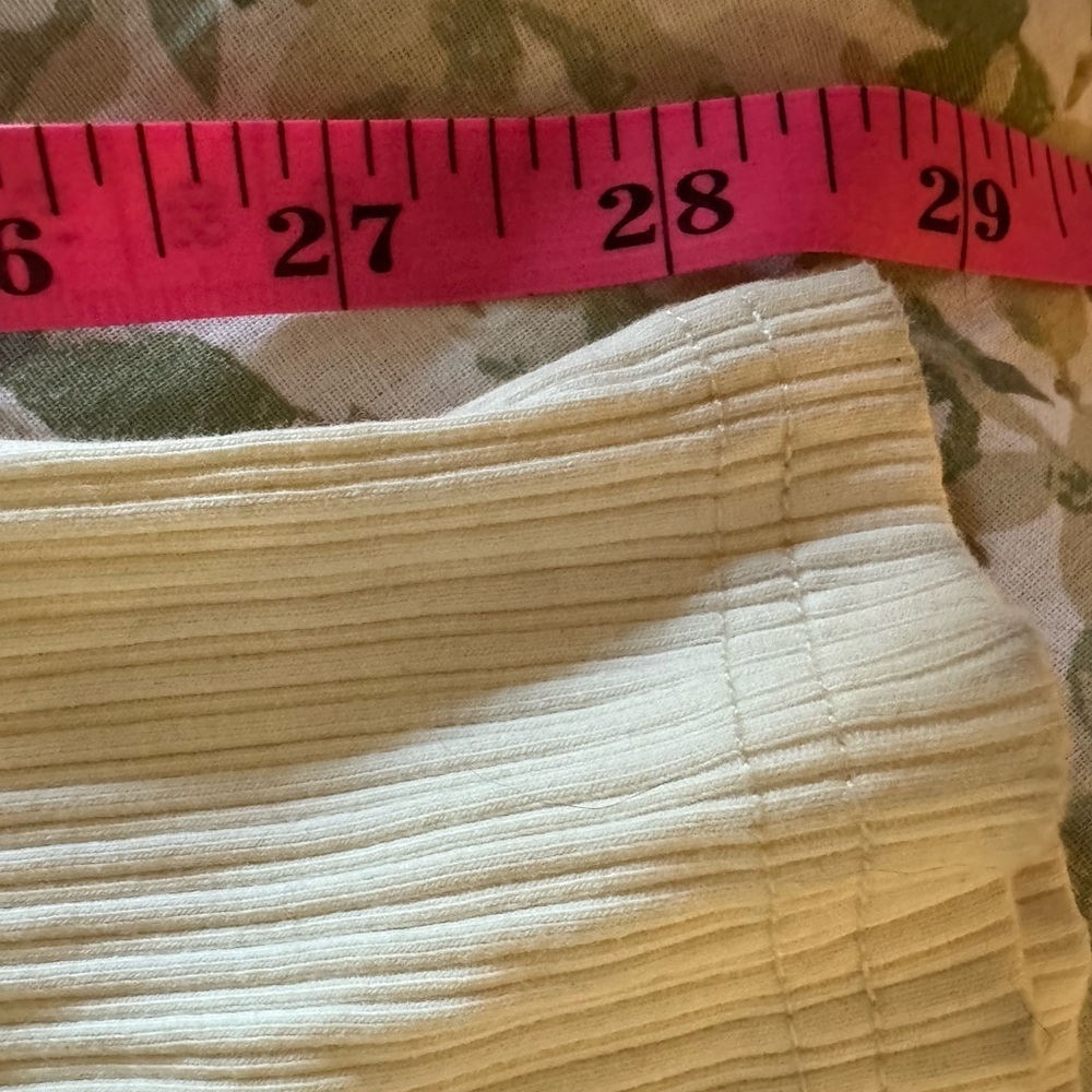Shein Wide Leg Cream Trouser Pants - Picture 6 of 6